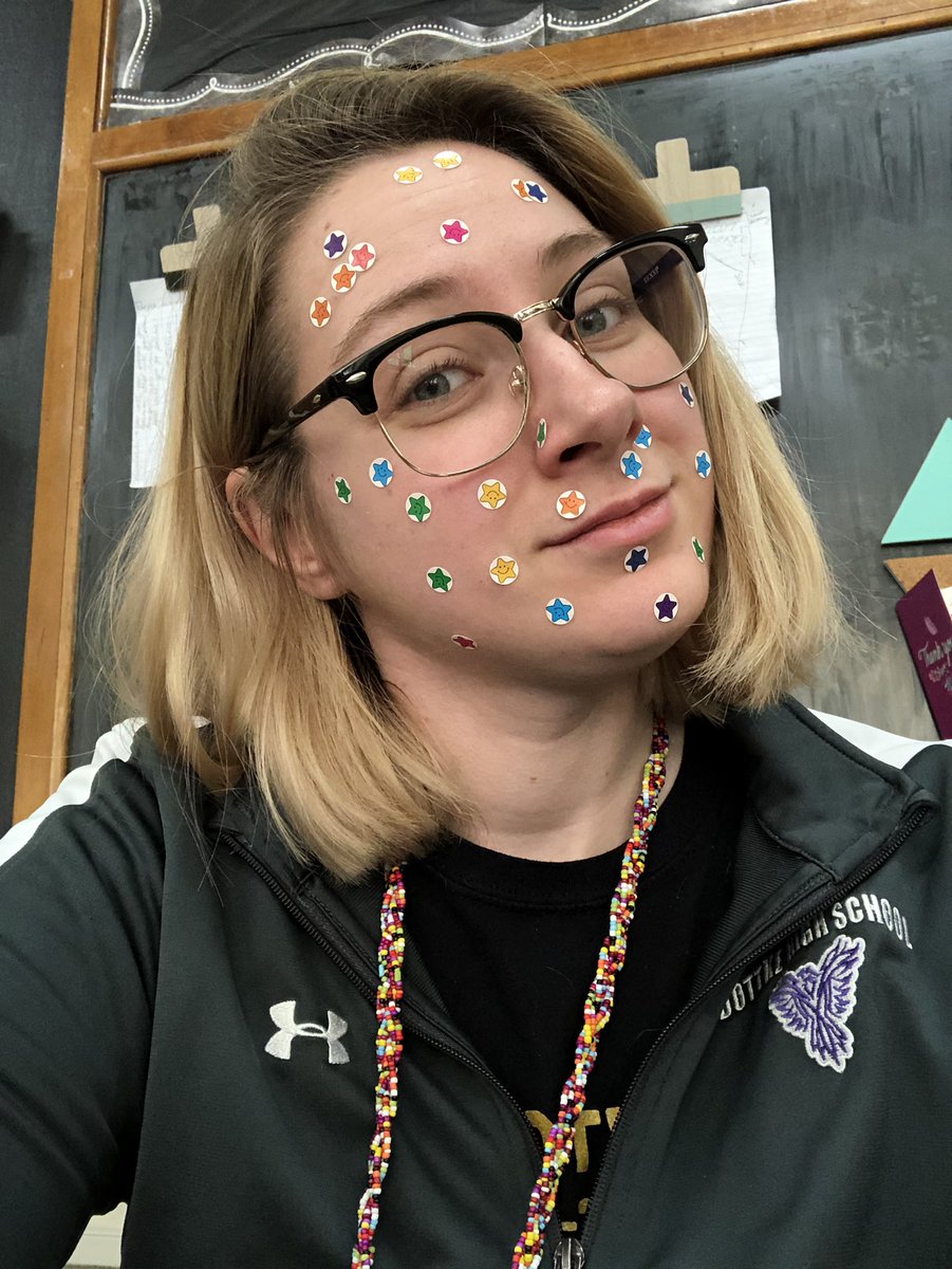 BittersKayleigh's tweet photo. Sticker face happened! 2nd hour didnβt catch on, but 3rd hour did! Need more stickers!
@DottkePBLHS #wawmproud https://t.co/PwWXmOae3u