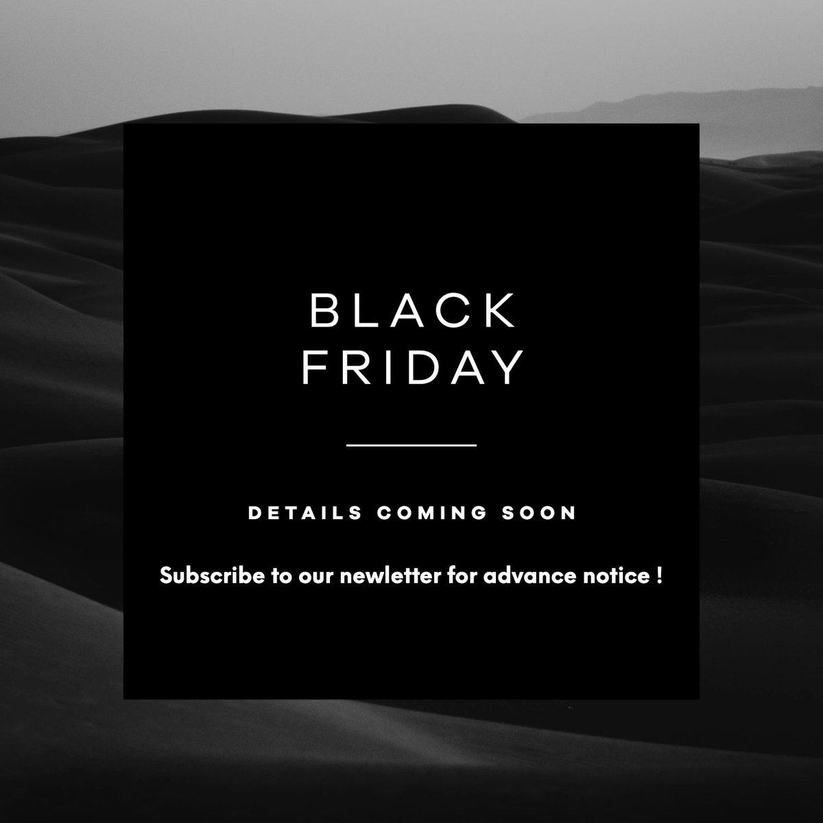 vetiverspain's tweet photo. #vetivergrass #sale #blackfriday 

Our amazing Black Friday Deal is nearly ready to launch ..... For an advanced preview please subscribe to our newsletter in the link !

https://t.co/vaBYzSkHlz https://t.co/XoxaGMXrHc