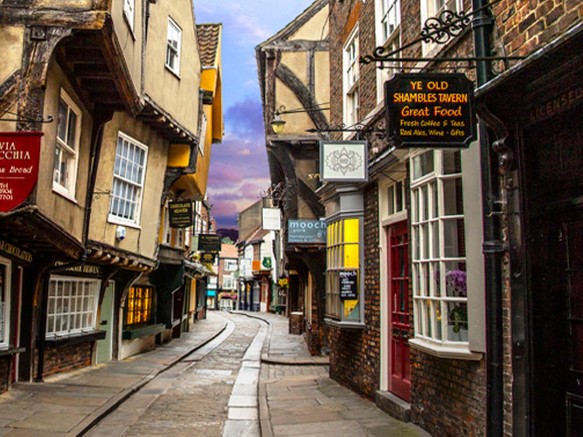 2. The Shambles - York city centre is packed full of small little Medieval streets, but the most famous is The Shambles - the setting of Diagon Alley, everyone's favourite place to buy their wands, broomsticks, and potions. Busy by day, stunning by night
