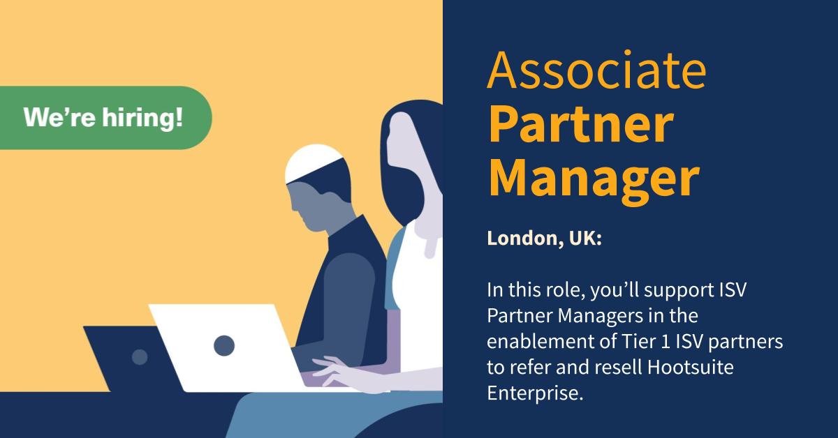 r_jamiehunter's tweet photo. I’m hiring in London! Reach out if interested in joining a fun team in high growth mode :) Apply here 👉 https://t.co/ntVYeuqeXn #hootsuitelife https://t.co/o38FZpeZ8Z