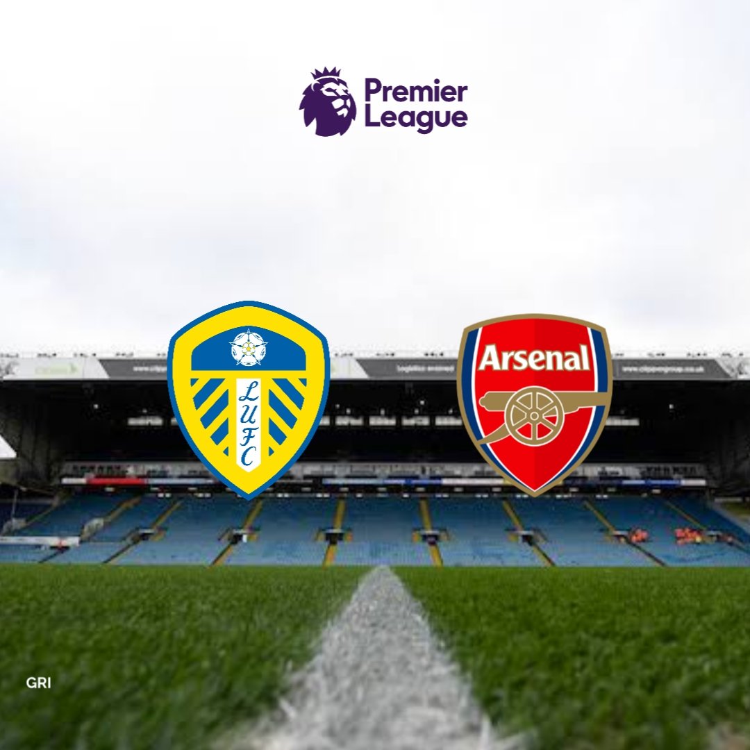 Gooners_Report's tweet photo. Premier League :

Leeds United vs. Arsenal
Minggu, 22 November 2020
Pukul 23:30 WIB
Live Mola TV https://t.co/bqMAVaF6lW