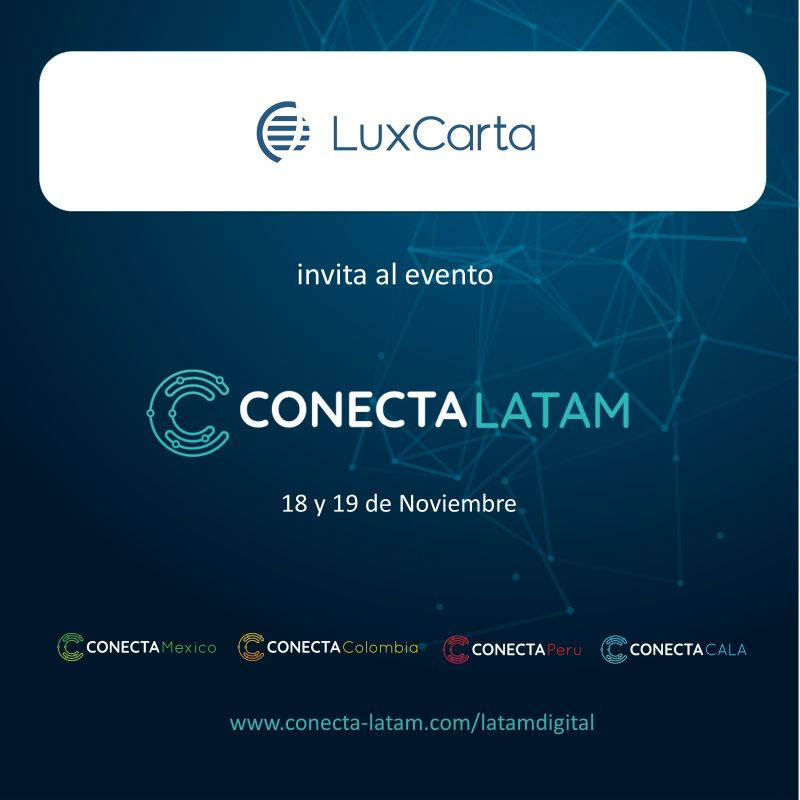 Save the date! Next Wednesday and Thursday (Nov. 18-19th), our Regional Sales Manager Katia Meguerditchian will attend #conectalatam. The event will be 100% virtual this year. Contact us to book a meeting!
 #5G #LATAM