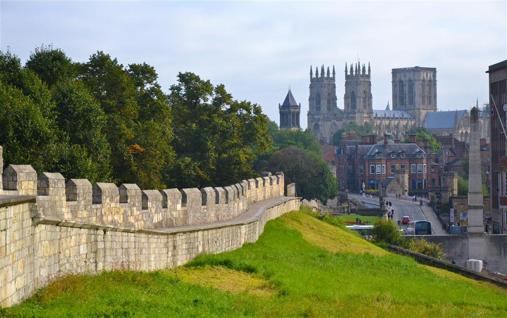 3. York City Walls - The walls have been around since Roman times in one shape or another, and are mostly intact. You can take a ~2 mile walk around them, giving stunning views of that pesky cathedral again