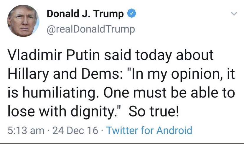 GLVReimann's tweet photo. @realDonaldTrump Hey Donny remember this? Aged well huh? https://t.co/e8oUc6o3MQ