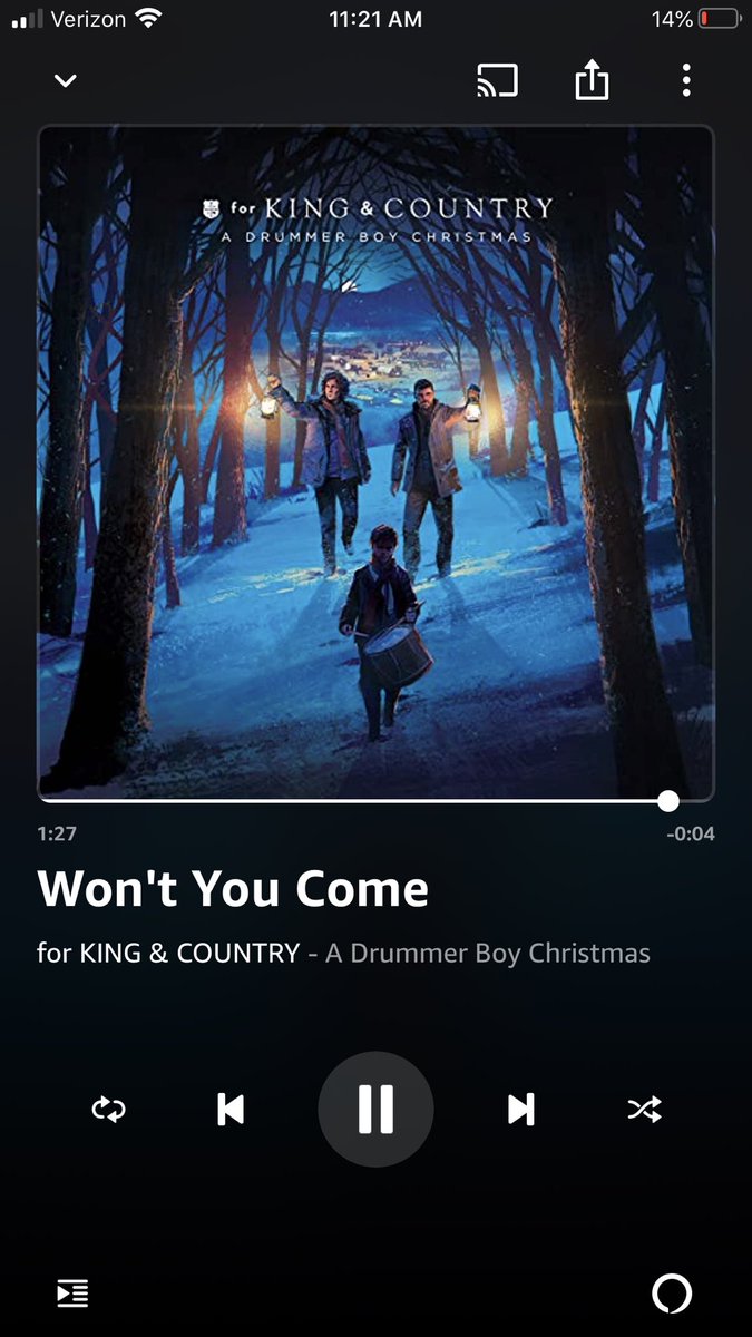 melissakhill's tweet photo. Anyone else still saying “Merry Christmas Phoenix” at the end? ☺️ This entire project is fantastic @4kingandcountry. Thank you. 🙏🏻 https://t.co/KrOnkkOpwP