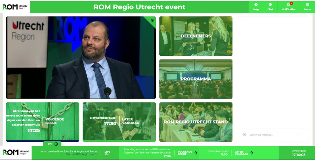 We're talking BIOprinting live on the @ROMRegioUtrecht event.