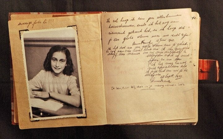 BOLHS_LRC_Club's tweet photo. I emailed @annefrankhouse in Amesterdam yesterday, for some photos and they sent us a whole online album full, so thrilled! I am so happy but sad to see the photos of such a brilliant girl. What an amazing life she lead! #AnneFrank #dearkitty @Bolhs_lrc @annefrankhouse https://t.co/zWOlPjwwwr