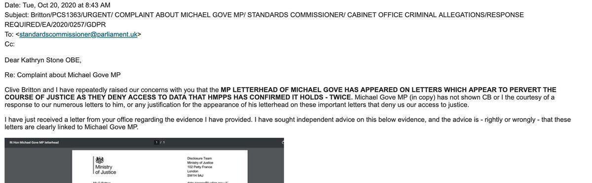 SUSANBR47706704's tweet image. @simon_case any response from @cabinetofficeuk to at least twenty-five allegations of apparent retribution for raising concerns about @FCDOGovUK - including when @BorisJohnson was Foreign Secretary? #Case6506051 #privilegedimpunity