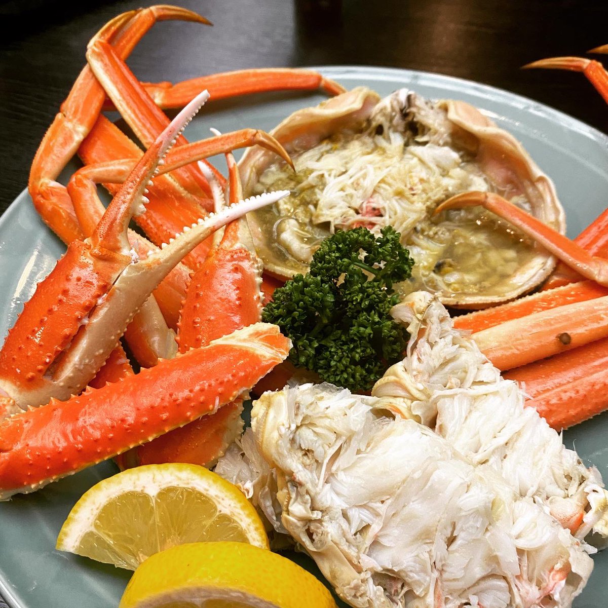 食彩しらとり 蟹 蟹 蟹 蟹 しらとり 食彩しらとり 福井県大野市 越前大野 大野市 大野市グルメ 居酒屋 大野居酒屋 和食 個室 食事 飲み屋 旬の食材 懐石料理 刺身 天ぷら 日本酒 地酒 歓迎会 送別会 接待 法事 100日祝い