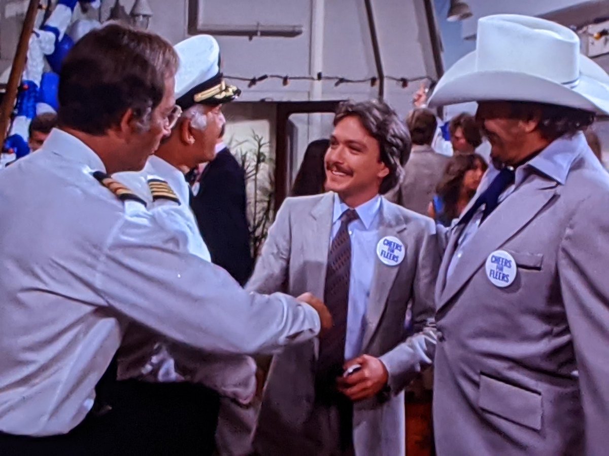 David Cassidy is the assistant to the oil man who arranged the cheerleaders, and he is in charge of wrangling all the"special guests."