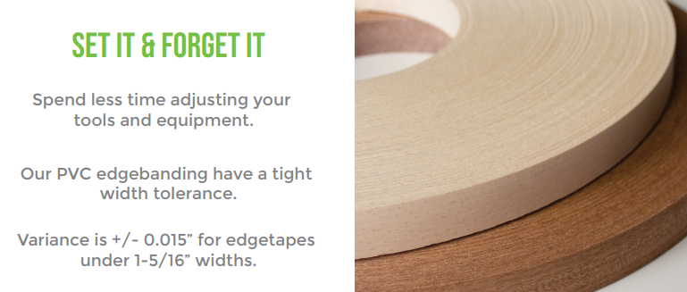 At Kitply we make finding quality edge banding easy for you wallet and hassle free! Call us or visit our website at kitply.ca today!