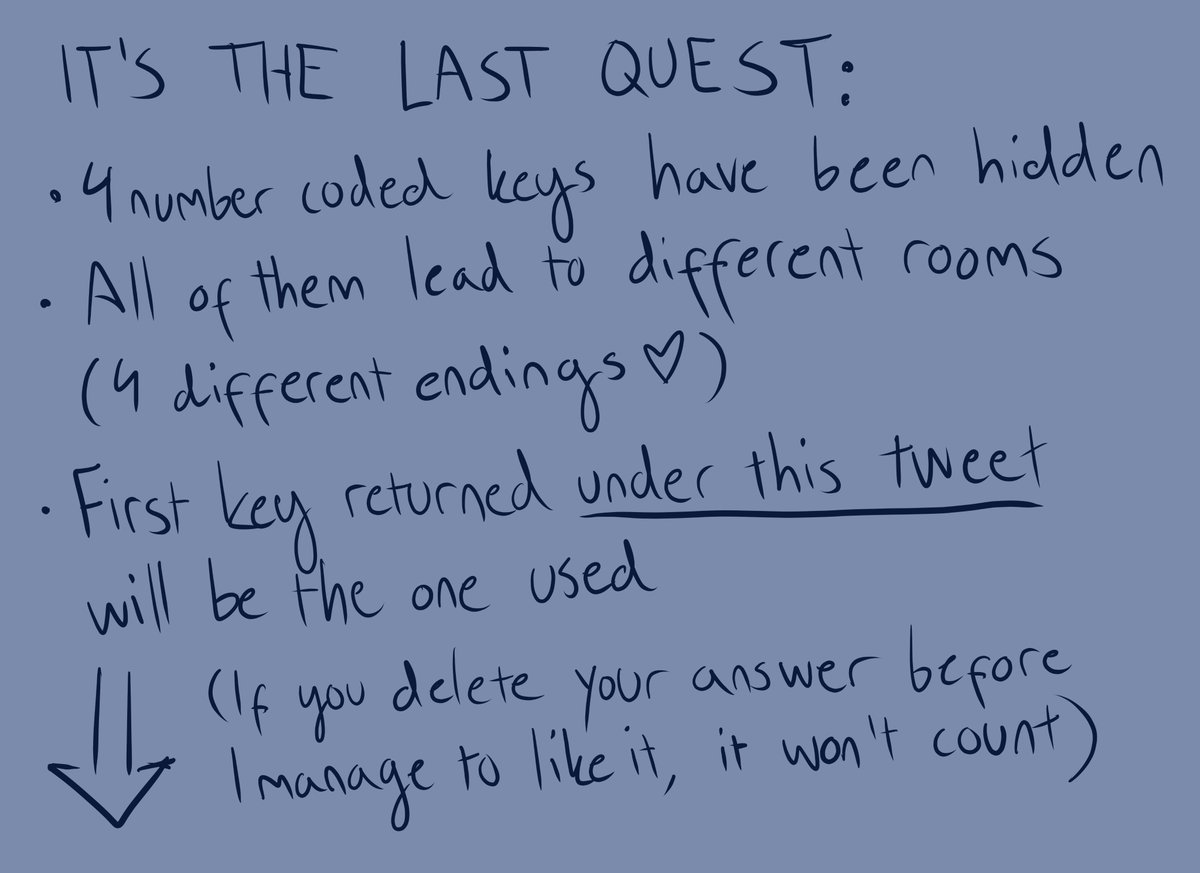 QUEST - THE LAST PUZZLE! Take your time and choose wisely. But not too long since this thread will end tomorrow. 