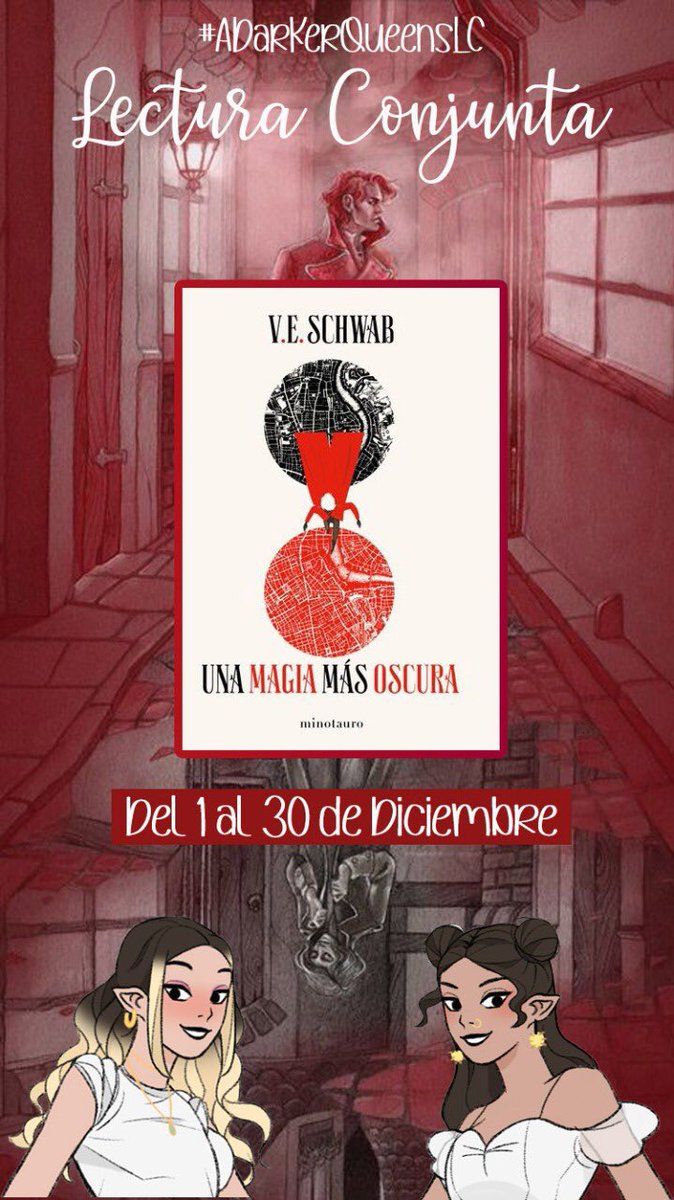 NadiaVa98's tweet photo. Solo vengo a anunciarles de forma emocionada que Una Magia Más Oscura será la nueva LC de Diciembre en Queens of Fantasy😍😍♥️

Estoy muy feliz y ya quiero leerlo! Si te quieres unir a la lc y al club mándame un dm y te mando el link para que te unas y fangirlees con nosotras🤩♥️ https://t.co/KegfXdzFIf