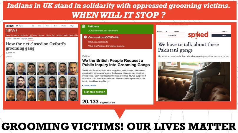 arifaajakia's tweet photo. The Biggest Deterrent has been, Blaming the Victim, yes #Groomingvictims & not the Perpetrators. Remember what @NazShahBfd said. We, #IndiansInUK support #Grooming Victims. Their Lives Matter. #victimslivesmatter @naomi2009 @arifaajakia @AltNewsMedia @SarahChampionMP @pritipatel https://t.co/8kxcdbZBIZ
