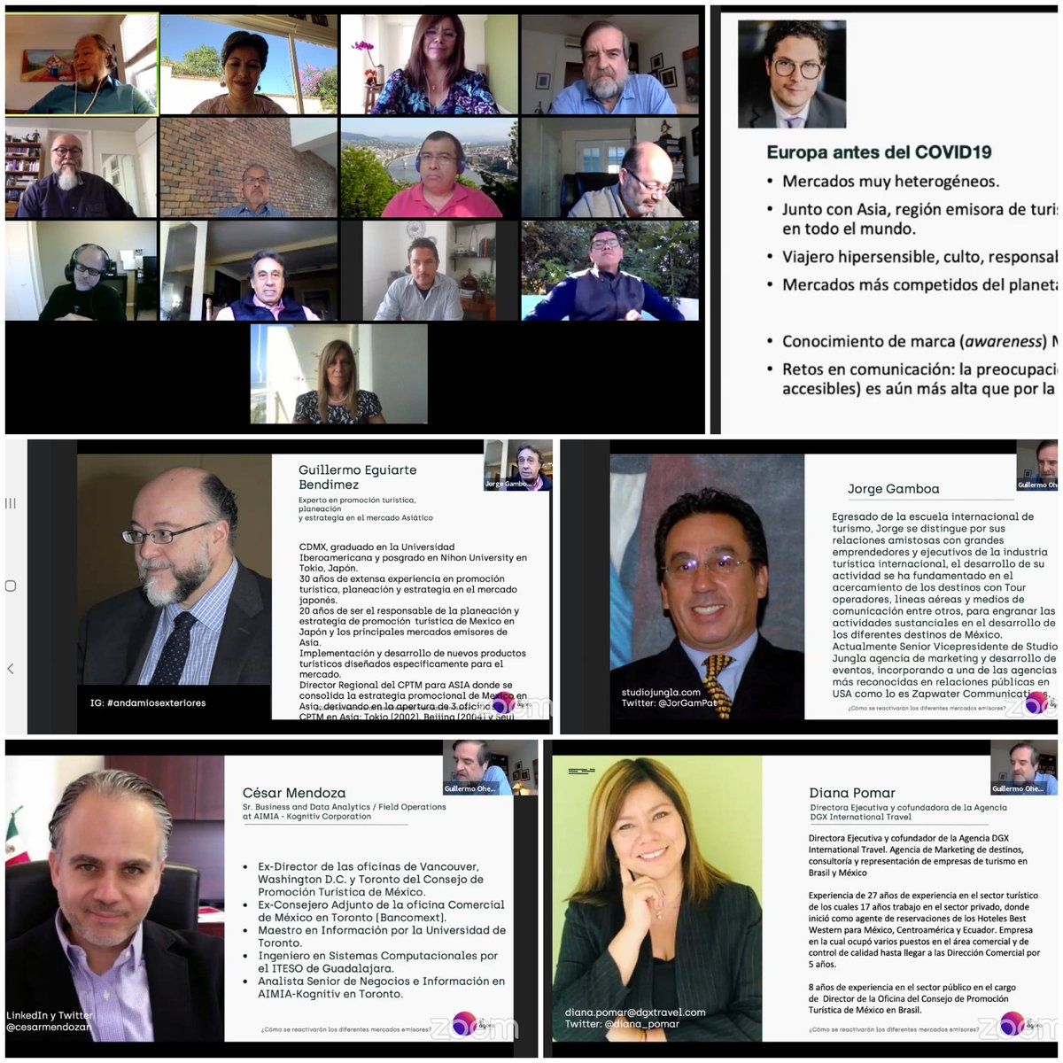 bettynabenitez's tweet photo. #FelizLunes Cómo aprendí en @quieroaprendera 
Gracias expertos @diana_pomar @cesarmendozan @JorGamPat @jcmexfr #GuillermoEguiarte 
Destinos mexicanos aprovechemos a estos expertos. Claves reactivación #turismo: #comunicación constante, #bioseguridad #Tecnologia #responsabilidad https://t.co/NJopFl4QNp