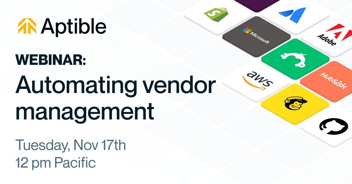Drowning in spreadsheets and Slack notifications? There's a better way to run your vendor management program. Join our webinar tomorrow where we'll demo new  #vendormanagement functionality that lowers risk and improves productivity. buff.ly/35wvzKZ