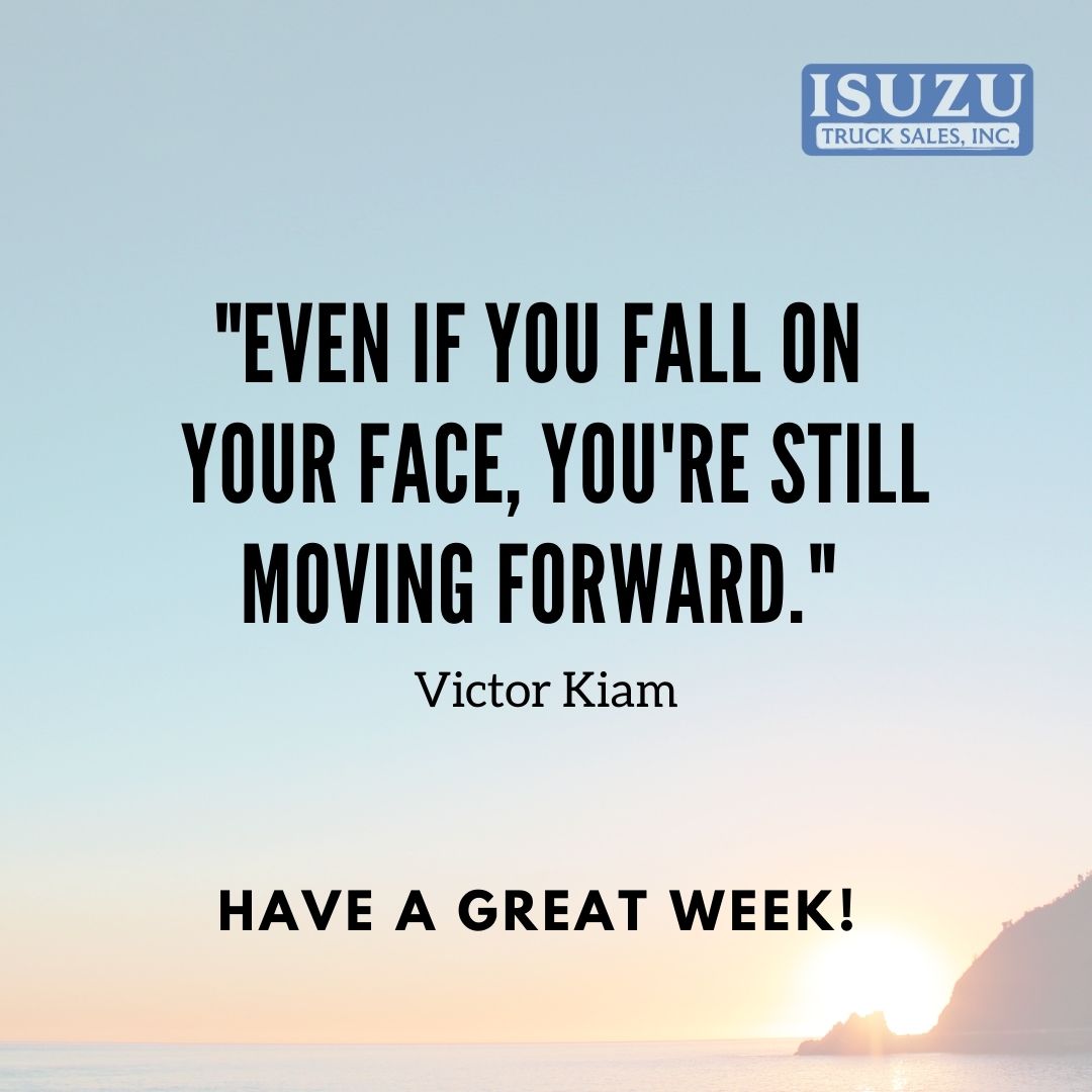 Persistence always pays! #owneroperators #truckerlife #isuzutrucks