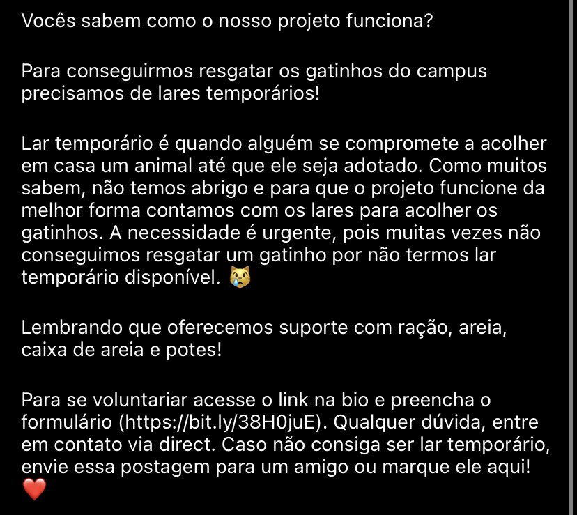 Gatinhos da UFRN (@gatinhosdaufrn) / Twitter Gatinhos da UFRN (@gatinhosdaufrn) / Twitter