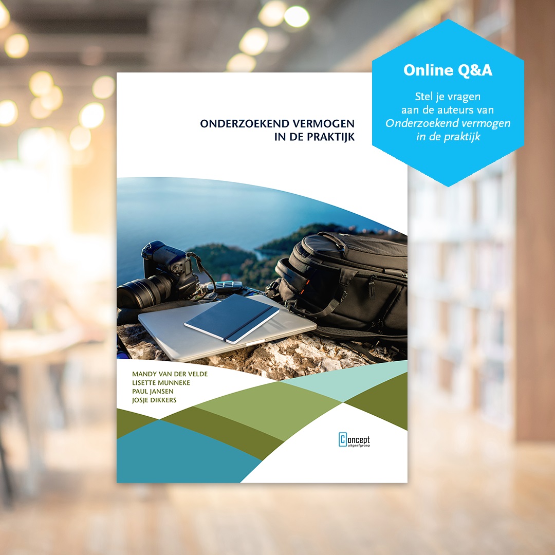 Wat is #onderzoekendvermogen en hoe kun je het in het #hbo vormgeven? Daarover organiseren we een inspirerende Q&amp;A, met de auteurs van 𝘖𝘯𝘥𝘦𝘳𝘻𝘰𝘦𝘬𝘦𝘯𝘥 𝘷𝘦𝘳𝘮𝘰𝘨𝘦𝘯 𝘪𝘯 𝘥𝘦 𝘱𝘳𝘢𝘬𝘵𝘪𝘫𝘬. 
Meld je nu gratis aan via deze link: ap.lc/t1btc