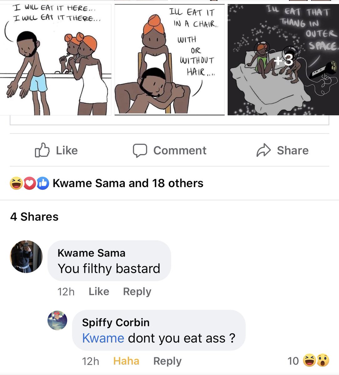 ScoobzFrmBoston's tweet photo. #MeanWhileOnFacebook 🤣🤣🤣 https://t.co/Xnj13OvLLA