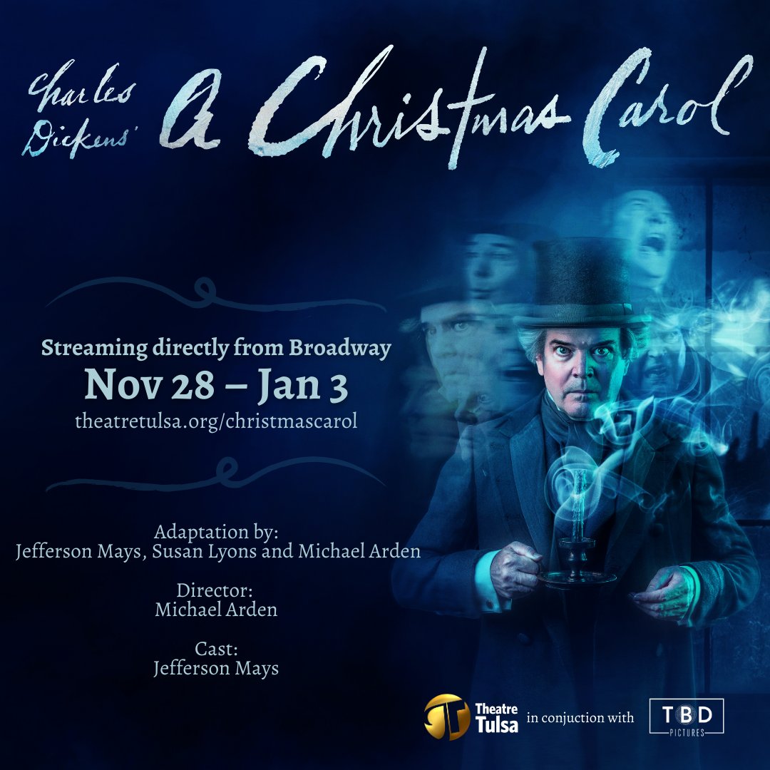 Christmas is coming, and have we got a gift for you! TT is proudly bringing to Tulsa a brand new, professionally-produced adaptation of Charles Dickens' "A Christmas Carol" this season.
buff.ly/2H5F22f