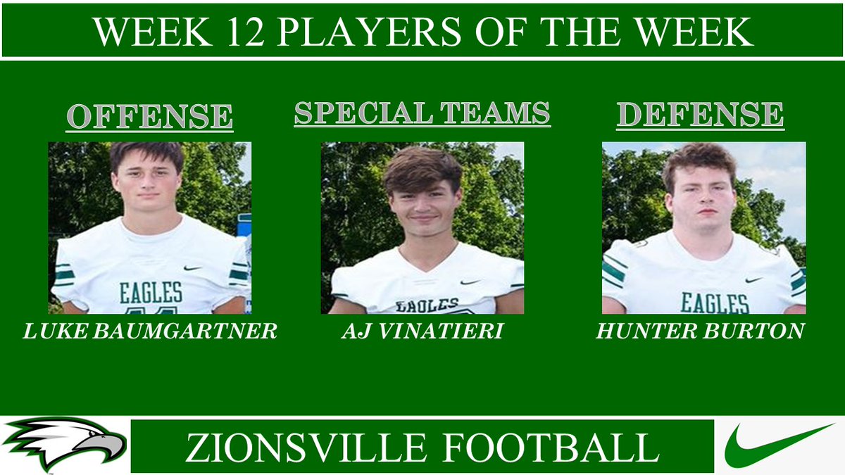 CoachTurnquist's tweet photo. Congratulations to our Regional Championship Players of the week. Great effort by everyone against a great opponent. Can't wait to get started this afternoon! #EaglePride #FootballTown https://t.co/rXKDPrybTb