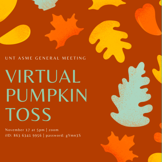 UNTASME's tweet photo. Come join us in our virtual pumpkin toss! We'll be using kinematic equations to find how far we can launch a pumpkin! Tuesday at 5pm https://t.co/3uGZYpFYFy