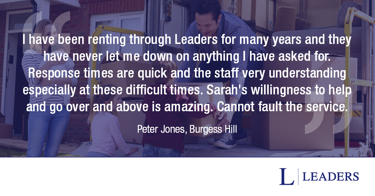 This is what it is all about! Another #fivestarreview for our team and #leaderslifer Sarah Gregg (Property Manager) who is highly regarded by so many of our clients. #landlords #customerservice #lookingafteryourinvestment