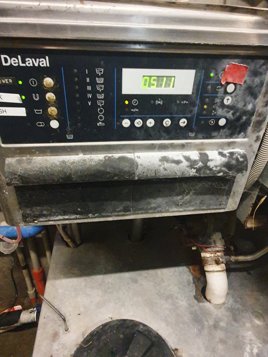 These units are fairly common now, its a Delavan hygenius control box, and basically it automatically controls the wash adding detergent, doing rinses etc. But for a brief period in 1998 this was the only one in New Zealand.