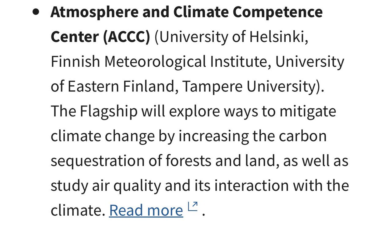 Earth Change Observation Laboratory (@earthobserv_uh) on Twitter photo Flagship programme of <a href="/SuomenAkatemia/">Suomen Akatemia | Research Council of Finland</a>. Funding for ACCC of <a href="/helsinkiuni/">University of Helsinki</a> <a href="/INAR_fin/">INAR</a>, <a href="/UniEastFinland/">University of Eastern Finland</a>, @TampereUni & <a href="/meteorologit/">Ilmatieteen laitos</a>. <a href="/EarthObserv_UH/">Earth Change Observation Laboratory</a> and #TaitaResearchStation with. #climatechange #carbonsequastration #airquality @megasense 
aka.fi/en/research-fu… Flagship programme of <a href="/SuomenAkatemia/">Suomen Akatemia | Research Council of Finland</a>. Funding for ACCC of <a href="/helsinkiuni/">University of Helsinki</a> <a href="/INAR_fin/">INAR</a>, <a href="/UniEastFinland/">University of Eastern Finland</a>, @TampereUni & <a href="/meteorologit/">Ilmatieteen laitos</a>. <a href="/EarthObserv_UH/">Earth Change Observation Laboratory</a> and #TaitaResearchStation with. #climatechange #carbonsequastration #airquality @megasense 
aka.fi/en/research-fu…