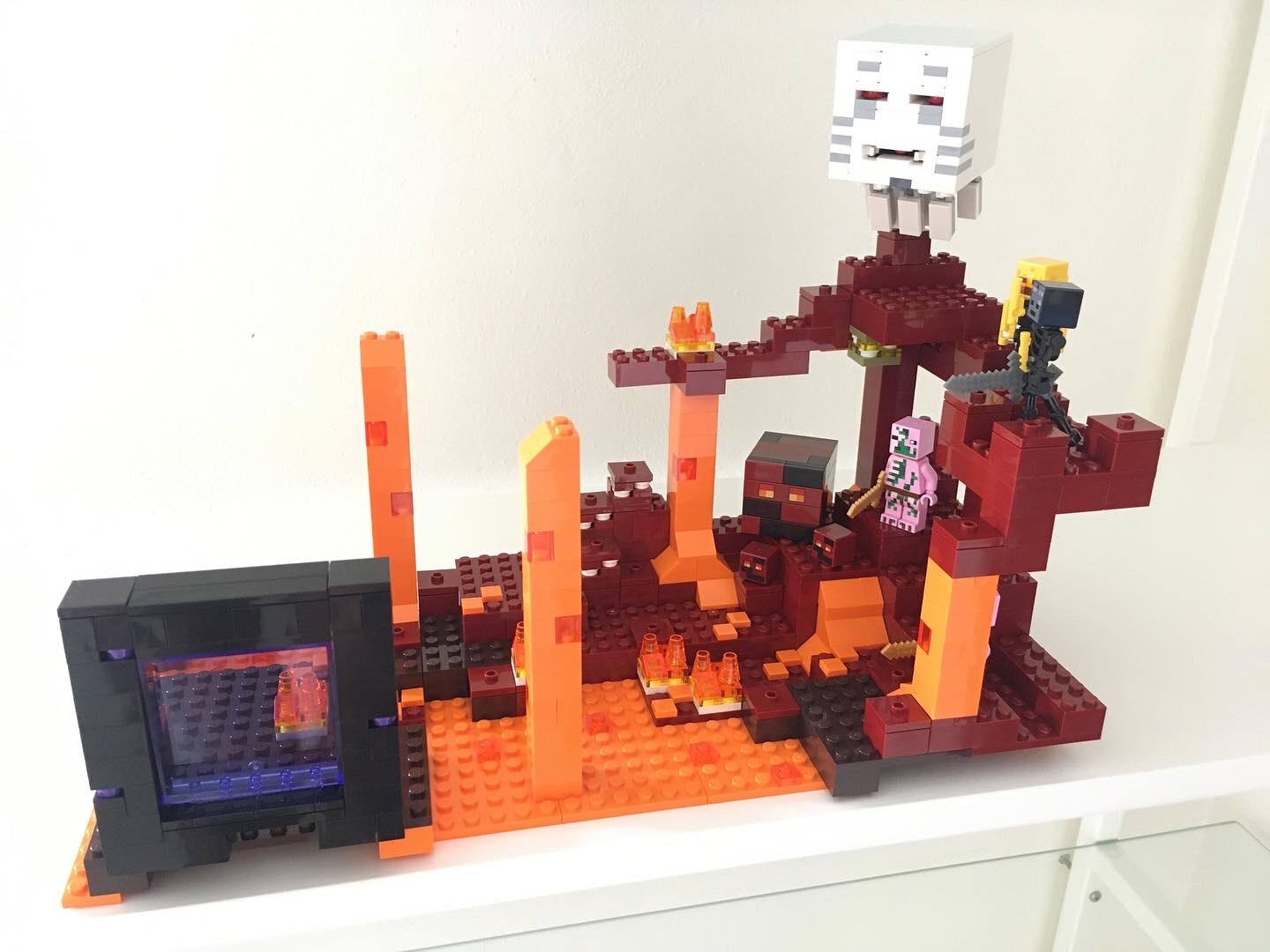 I Updated My LEGO Minecraft Nether To R/Minecraft | art-kk.com