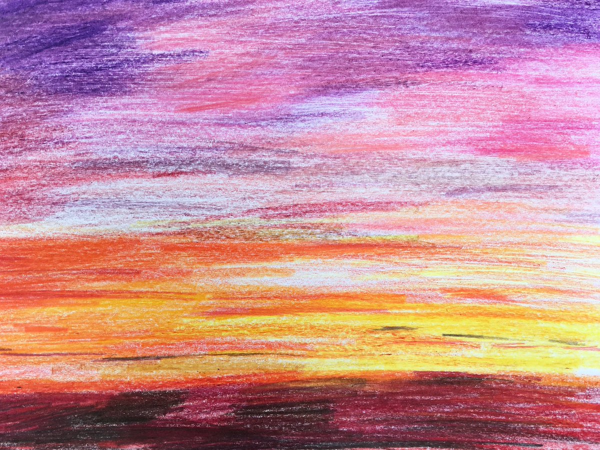 Dawn - one of the beautiful images Sarah <a href="/SarahMillin1/">Sarah Millin</a> has created to illustrate Harry’s Story. Harry’s memories of early lockdown took him back to his childhood in the 1940s and listening to the dawn chorus. <a href="/worcestermuseum/">Museums Worcestershire</a> <a href="/ace_midlands/">ACE Midlands</a> <a href="/WorcsWT/">Worcs Wildlife Trust</a>