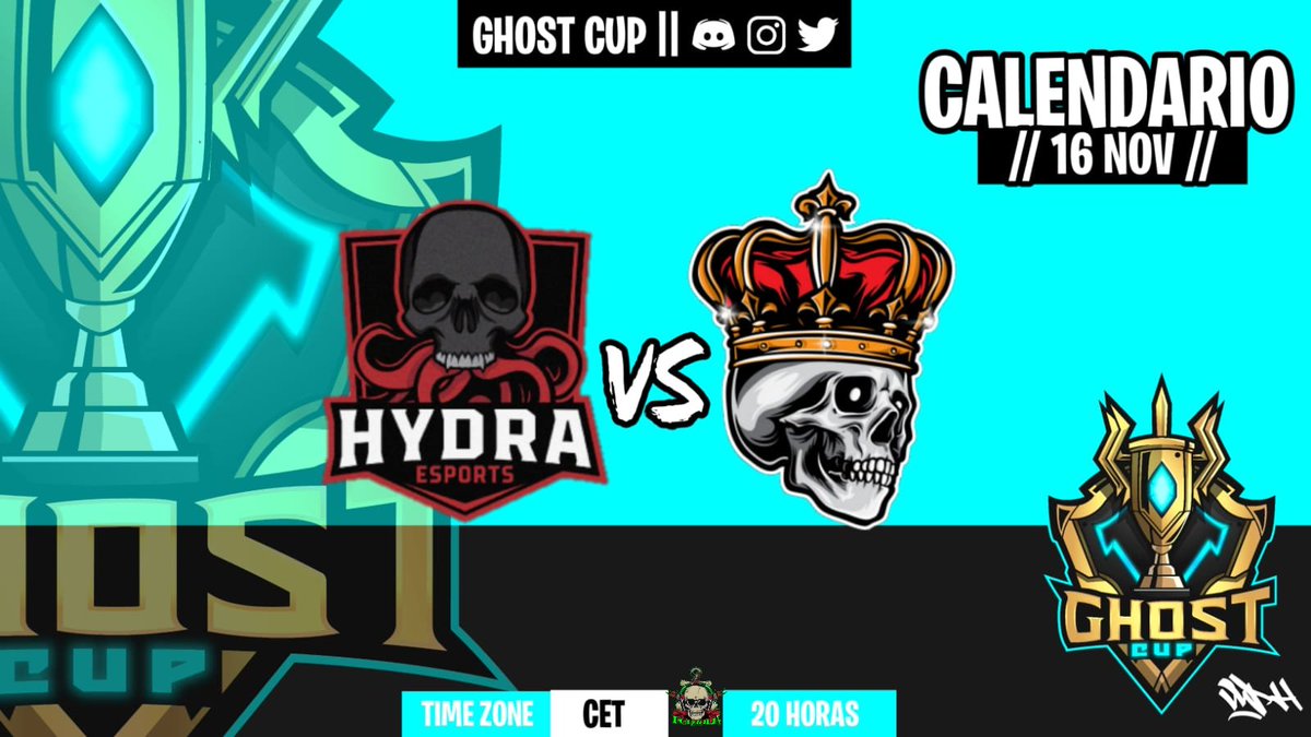 GhostCup_es's tweet photo. 📌| Clasificatorio
🗓️| 16 Noviembre
🎙️| Caster

⚔️| #HydraEsports 🆚 @REYES_CODM
⏱️| 20:00
🎙️| @fervulk

⚔️| @SKD_Club 🆚 @EspCodm
⏱️| 21:00
🎙️| ❌ (No casteado)

Mucha suerte a los dos equipos 🍀 https://t.co/lY4ZvhPz97