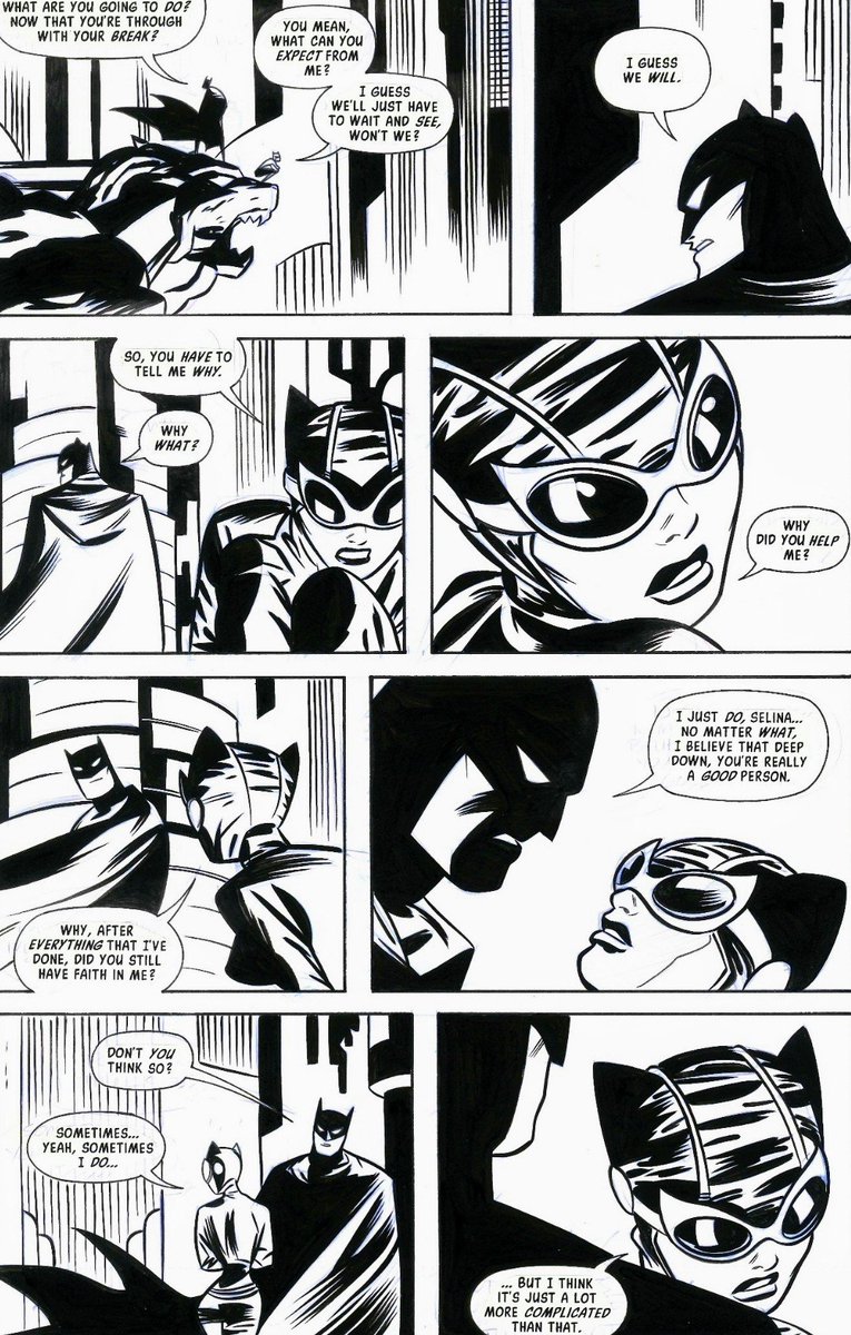 OptimistPrime99's tweet photo. #Batman #Catwoman #BatCat by Darwyn Cooke #Catwoman80 #BatCat80 https://t.co/iQ7LNDHBd5