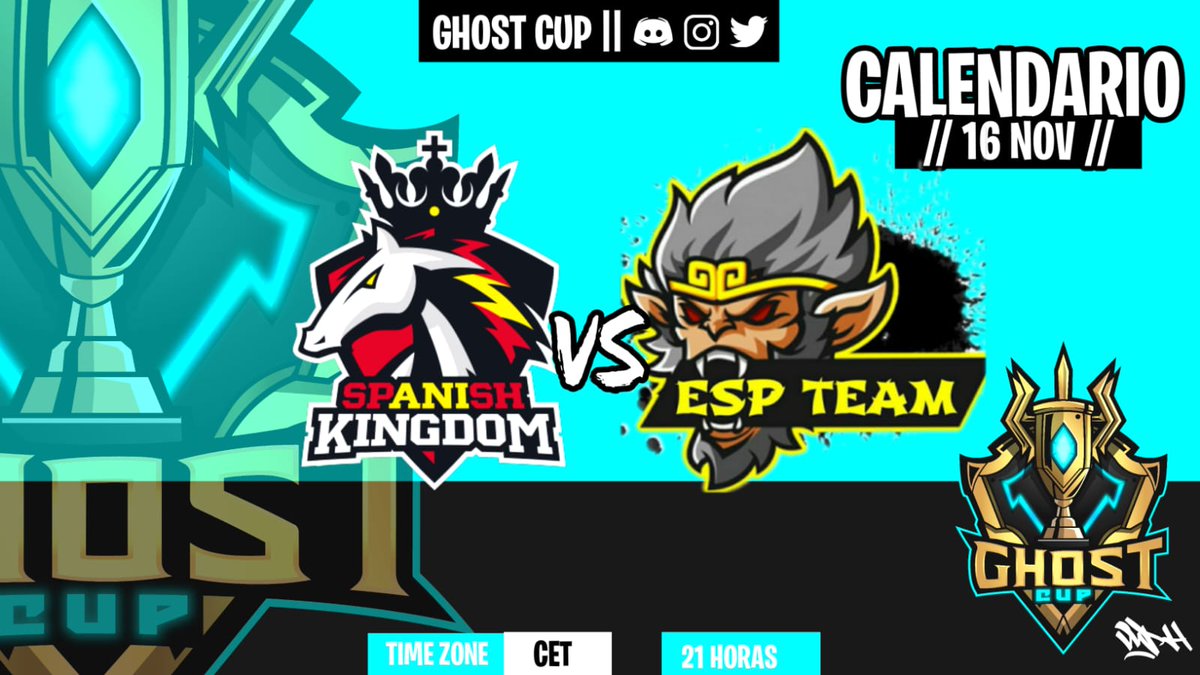 GhostCup_es's tweet photo. 📌| Clasificatorio
🗓️| 16 Noviembre
🎙️| Caster

⚔️| #HydraEsports 🆚 @REYES_CODM
⏱️| 20:00
🎙️| @fervulk

⚔️| @SKD_Club 🆚 @EspCodm
⏱️| 21:00
🎙️| ❌ (No casteado)

Mucha suerte a los dos equipos 🍀 https://t.co/lY4ZvhPz97