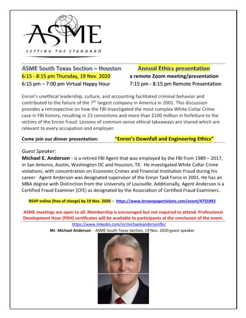 Done forget to sign up for our ethics event this week!