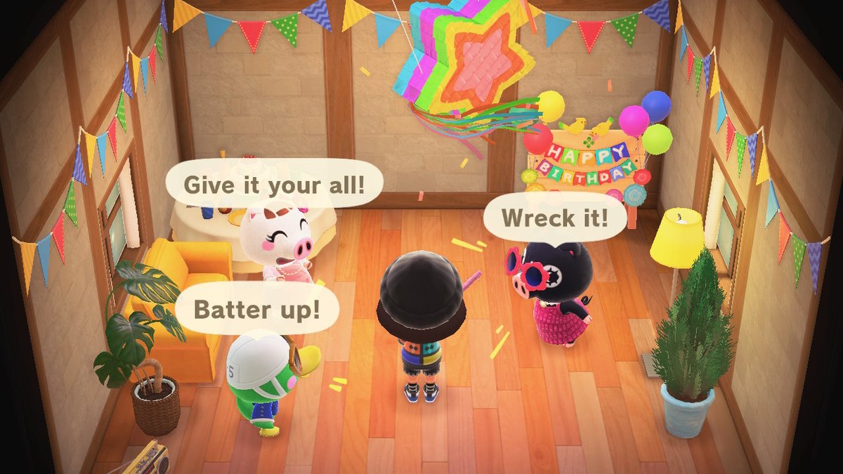 outofsushirolls's tweet image. bruv they got me a mf pinata #AnimalCrossing #ACNH #NintendoSwitch