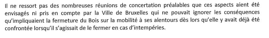 Et c’est là que le jugement évoque une erreur manifeste de la Ville qui n’a pas pris en compte les inconvénients majeurs dont elle ne pouvait ignorer l’existence puisque repris dans les rapports de police de la zone Marlow