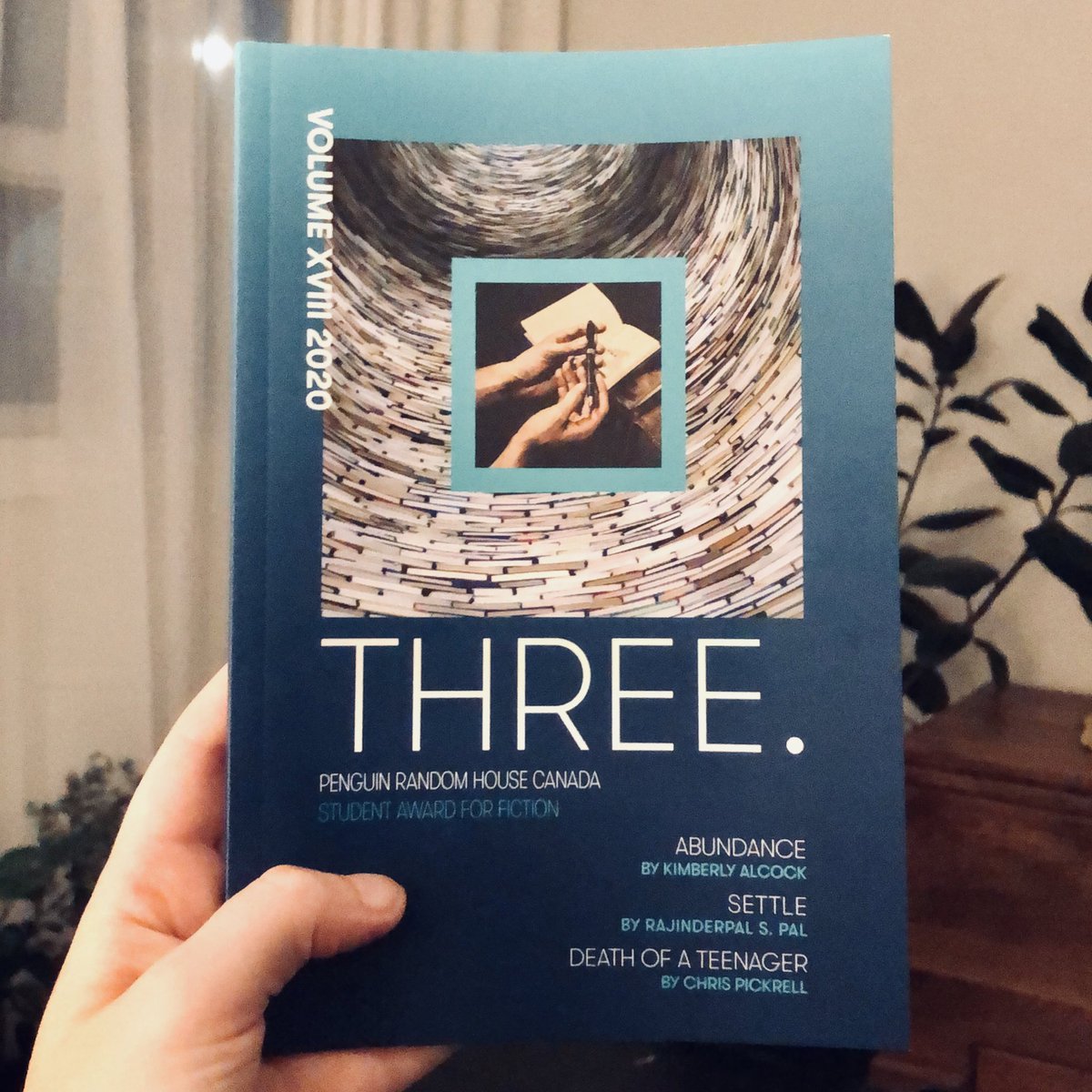 trishsissons's tweet photo. I’m really excited to have made the top ten for the @UofTSCS @PenguinRandomCA student fiction award! It was a pretty nice surprise during this absolutely bonkers year. https://t.co/hmMVFvuGNj