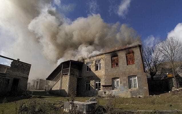 NargizZamanova's tweet photo. The international community and international organizations dealing with protection of the environment should not remain silent about this kind of environmental vandalism and respond appropriately Armenia's barbaric actions. Stop #ecoterrorism in Karabakh!#StopArmenianVandalism https://t.co/0EjZifQ4av