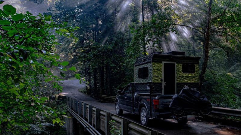 Congratulations, Bryan Burgess, for being a TCM calendar winner! 

Thank you for sharing this picture of your <a href="/Ford/">Ford Motor Company</a> and <a href="/CapriCamper/">Capri Camper</a> at Paint Creek Campground, #Tennessee. 

Calendars will be available at the end of November. #truckcamper #CapriCamper

truckcampermagazine.com/calendar/annou…