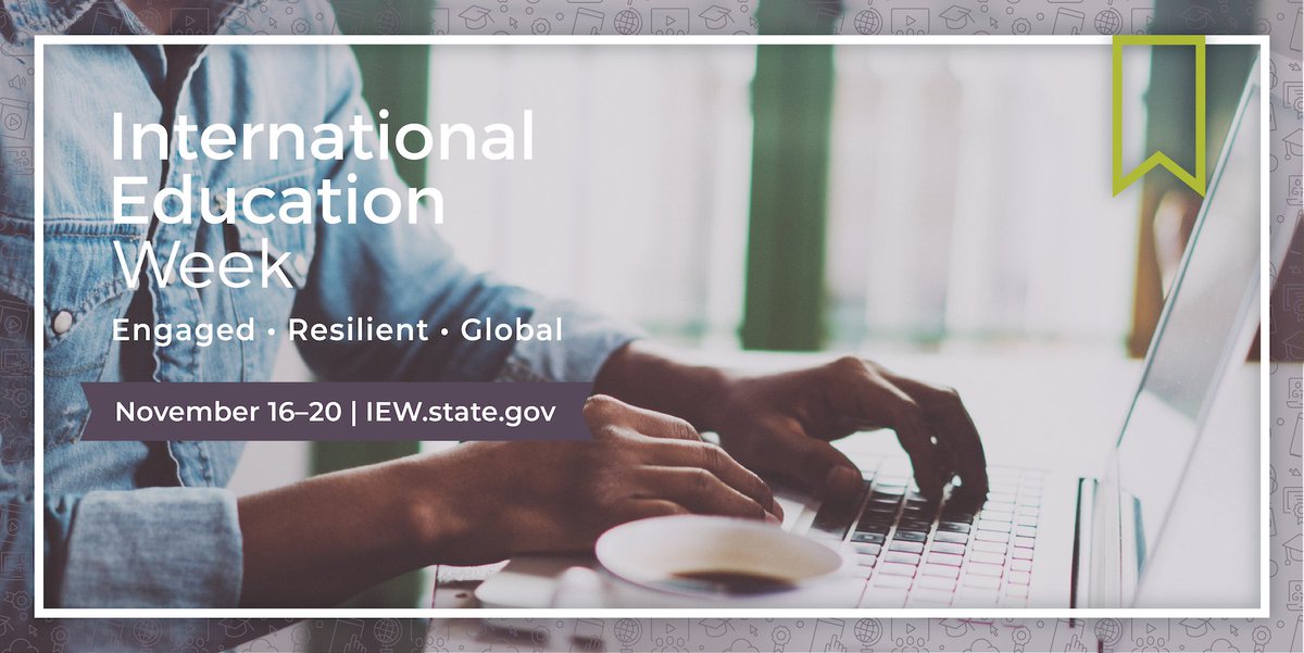 aifscustomized's tweet photo. Happy International Education Week 2020 from all of us at AIFS Customized!
โ๏ธ๐
#customizedfacultyled #aifscustomized #IEW2020 https://t.co/TEZ9o3qDI0
