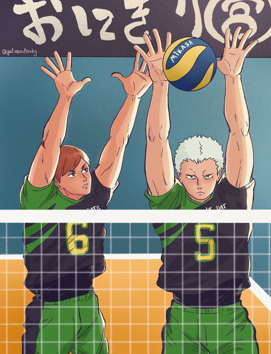 First Haikyuu art/ first trying comics-like(I miss daisuga morning routine that I drew)/ latest favorite 