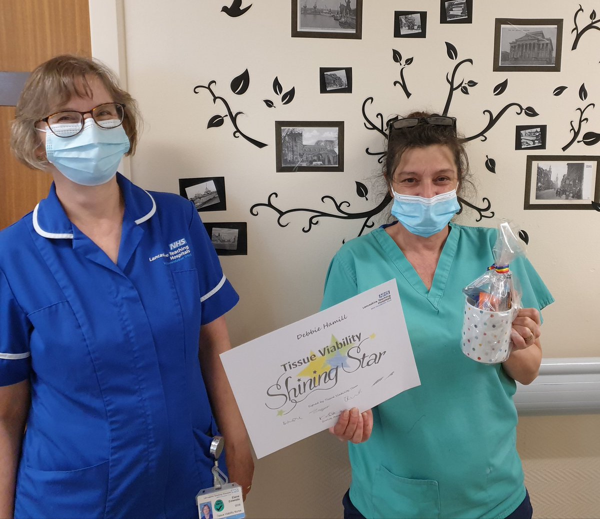 #TissueViabilityShiningStar for today. Well done to you both for supporting staff and patients on a daily basis. Keep up the good work. @ashjj999 @katebamber2606 @D19Kathryn @CatherineSilco1 @SarahC_RN