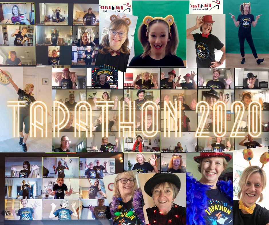 ⁦<a href="/Fit4Tap/">FIT4TAP Official</a>⁩ #Tapathon 2020 #childreninneed2020 💛 Well Done to all our Fit4Tap Instructors and class tappers who took part 👏🤩👏 #charity #tap #dance #event