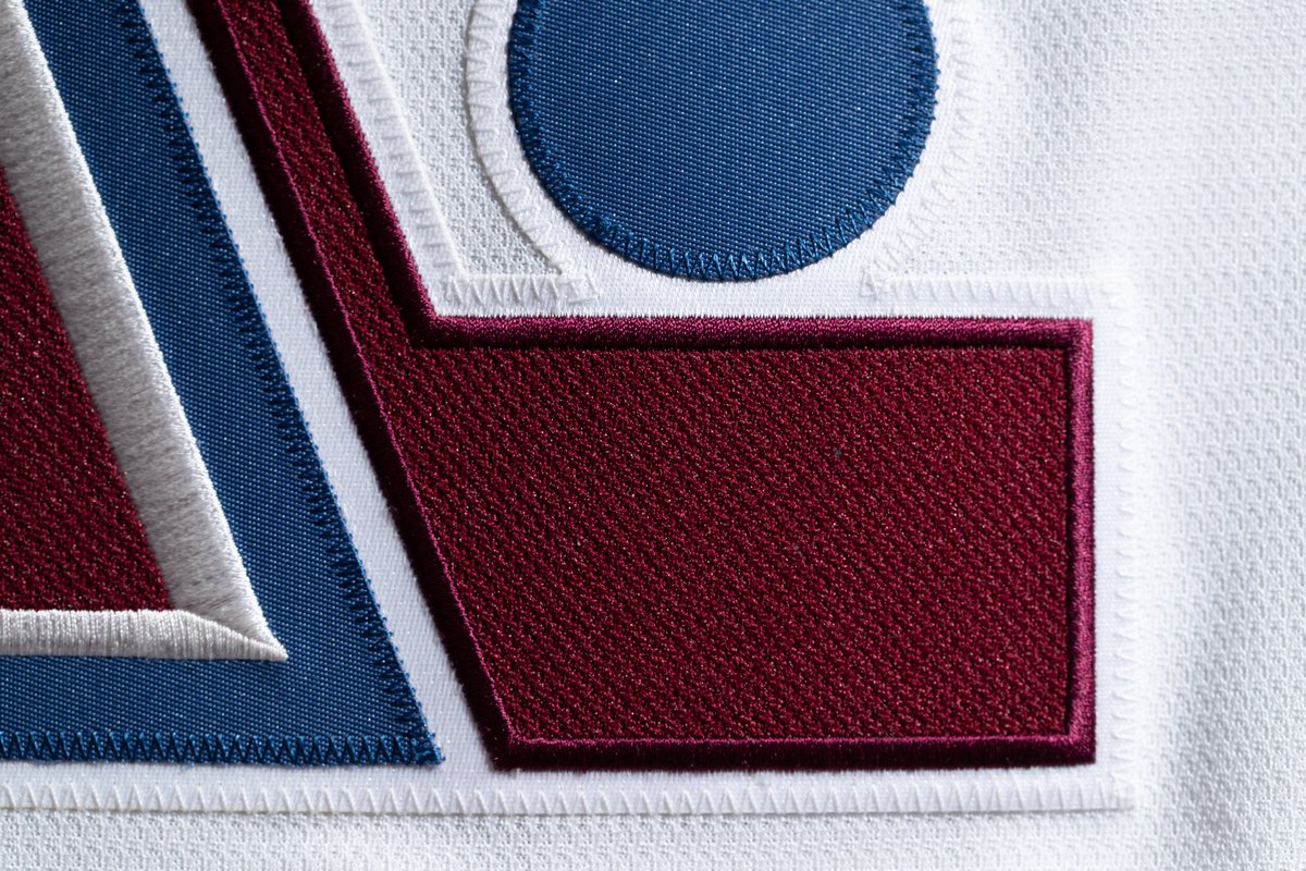 Avalanche's tweet photo. All in those details 🔥

#ReverseRetro #GoAvsGo https://t.co/nP3pysGYyQ