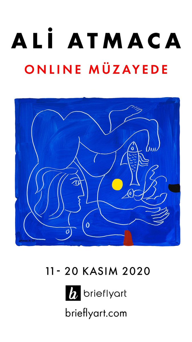 Brieflyart müzayede tüm hızıyla devam ediyor. Katılmak için brieflyart.com/muzayedeler/26 adresinden Ali Atmaca’nın son eserlerine pey verebilirsiniz. #onlinemüzayede #auction #abstractart #contemporaryart #sanat #sergi #art #artauction #painting