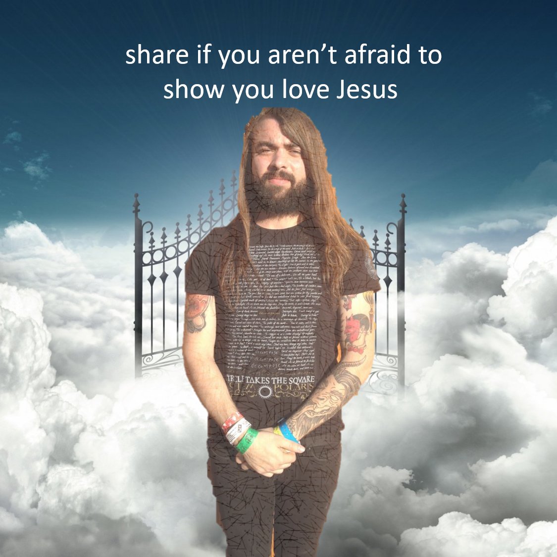 when i saw two footprints in the sand i knew it was because <a href="/christeti/">Chris Teti</a> carried me