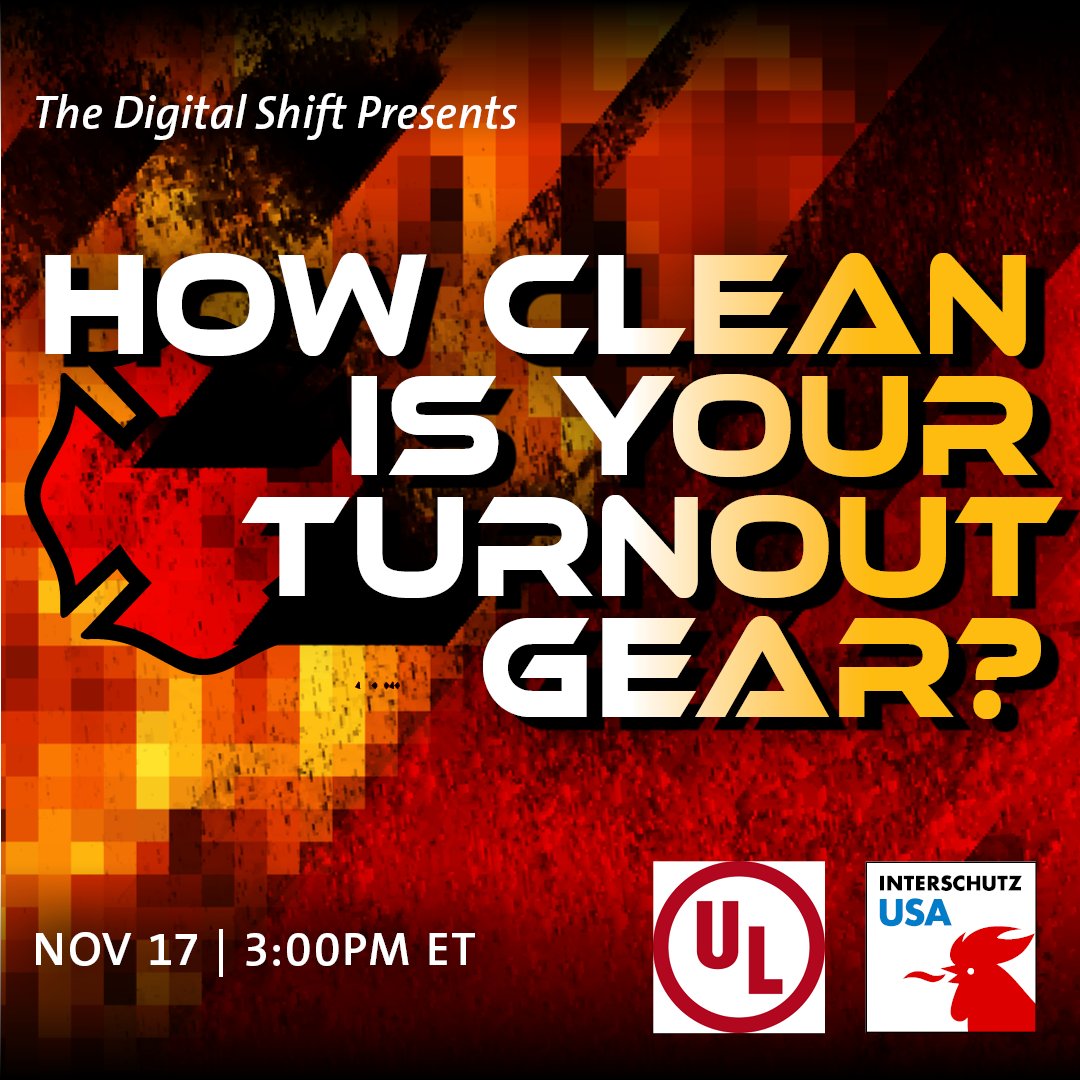 InterschutzUSA's tweet photo. How clean is your turnout gear? Join #IUSA and @ULdialogue
tomorrow at 3pm ET to learn more and make sure your department is staying safe!
Register: https://t.co/zO5ljaCd31
#firegear #fireservice #PPE #NFPA #turnoutgear #interschutzusa #digitalshift #webinar #safety https://t.co/SMCaghetmV