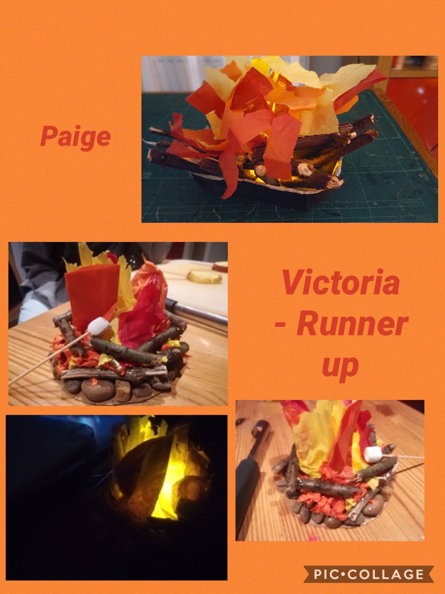 So we recently set a competition for the #Guides to make an indoor #bonfire 🔥 which needed to include a battery tealight. We had these brilliant entries and the winner was chosen based on the use of #naturalmaterials, the inclusion of wildlife and the #guyfawkes. <a href="/GuidingDerbys/">Girlguiding Derbyshire</a>